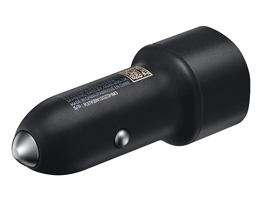 Samsung EP-L1100NBE gyári autós szivargyújtós töltő 2xUSB 5V/2A/9V/1,67A fekete-3