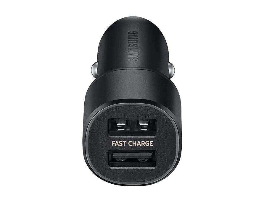 Samsung EP-L1100NBE gyári autós szivargyújtós töltő 2xUSB 5V/2A/9V/1,67A fekete-4