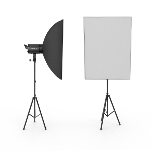 Jackal Starter vaku szett 2 db 300W stúdióvaku, 2 db 280cm vakuállvány, 2 db 70x100cm bowens softbox