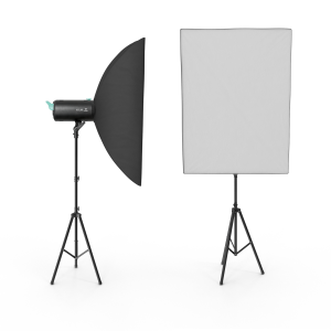Jackal TTL King Kit 2 db 400W TTL stúdióvaku, 2 db 280cm vakuállvány, 2 db 80x120cm bowens softbox