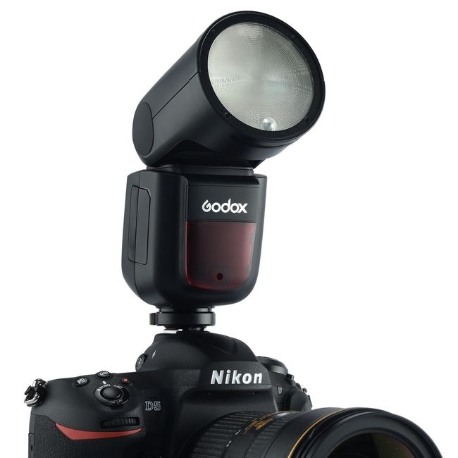 Godox Speedlite V1 körfejű rendszervaku (Nikon)-12