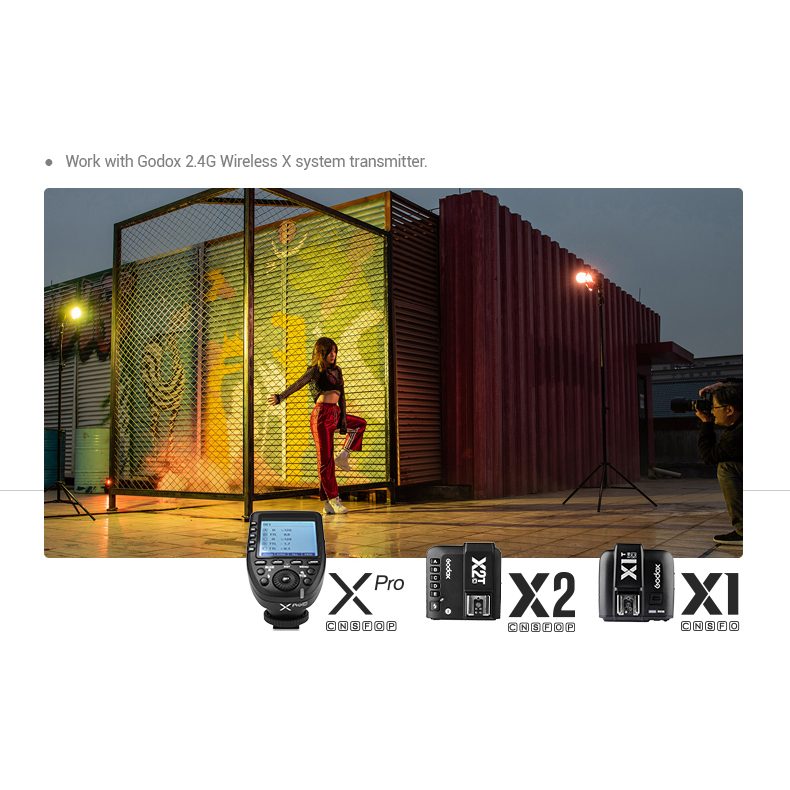 Godox Speedlite V1 körfejű rendszervaku (Nikon)-4