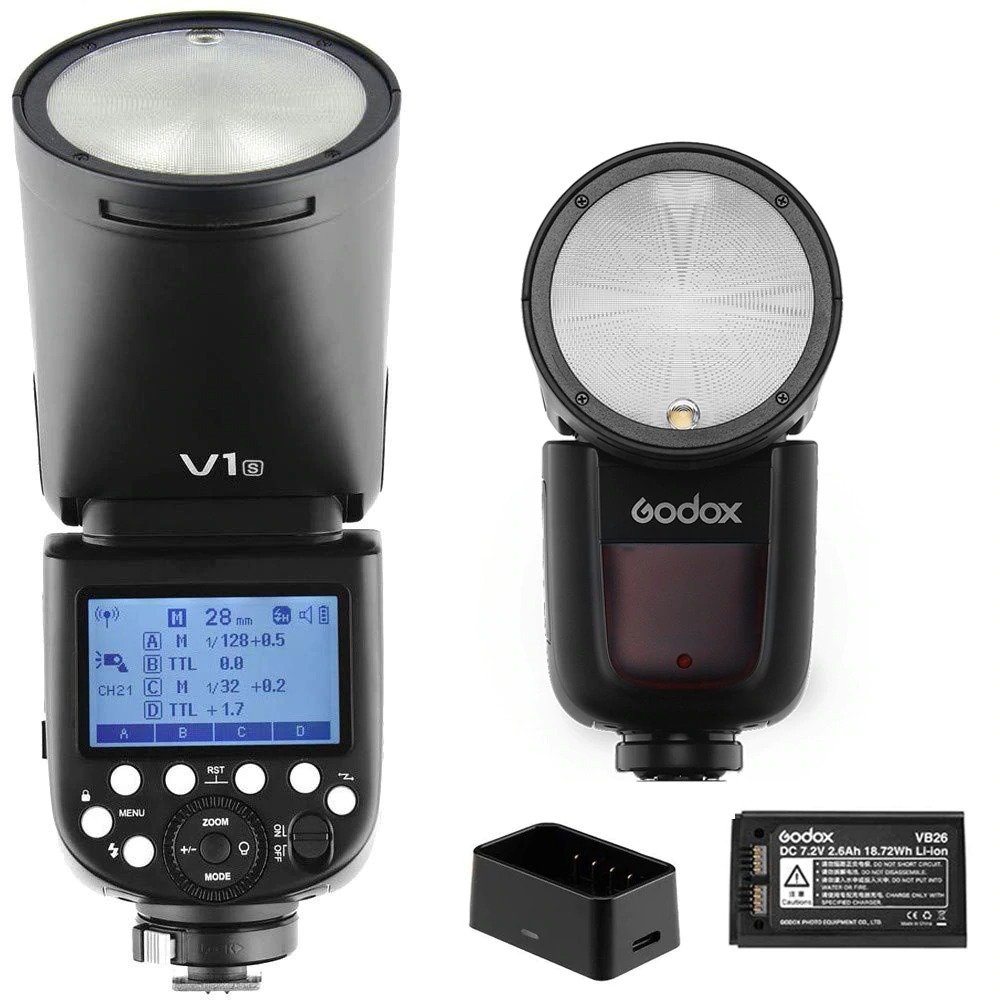 Godox Speedlite V1-S körfejű rendszervaku (Sony)-15