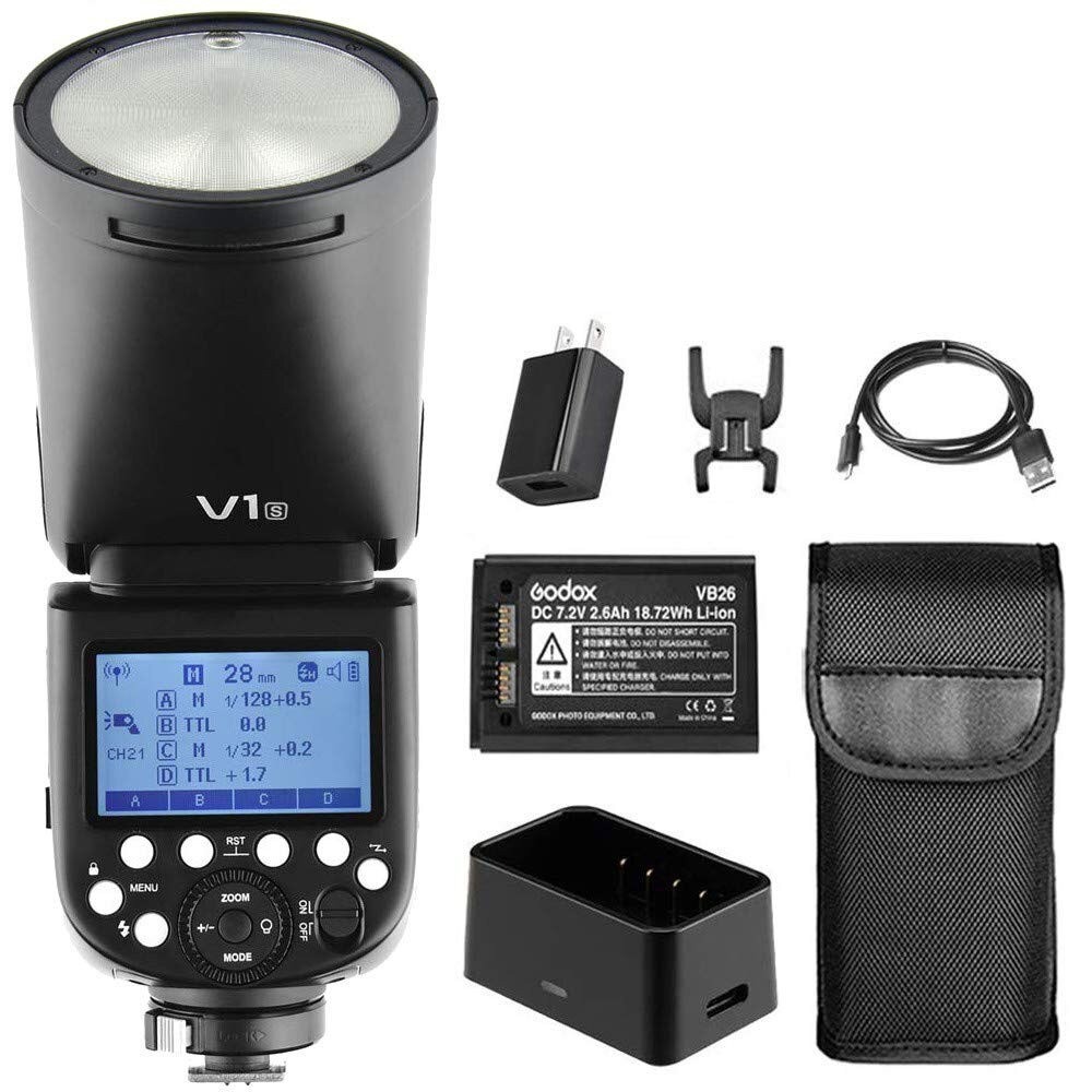 Godox Speedlite V1-S körfejű rendszervaku (Sony)-17