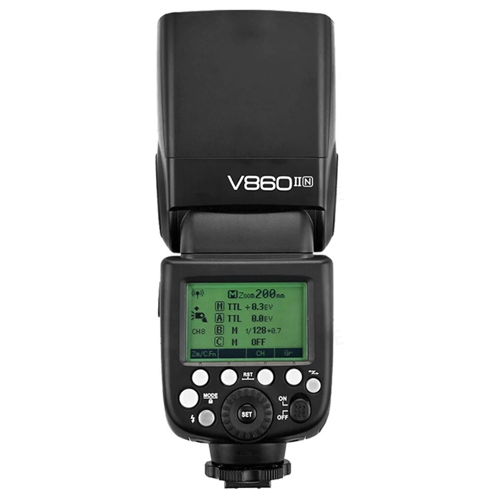 Godox V860II-N akkumulátoros rendszervaku (Nikon)-1