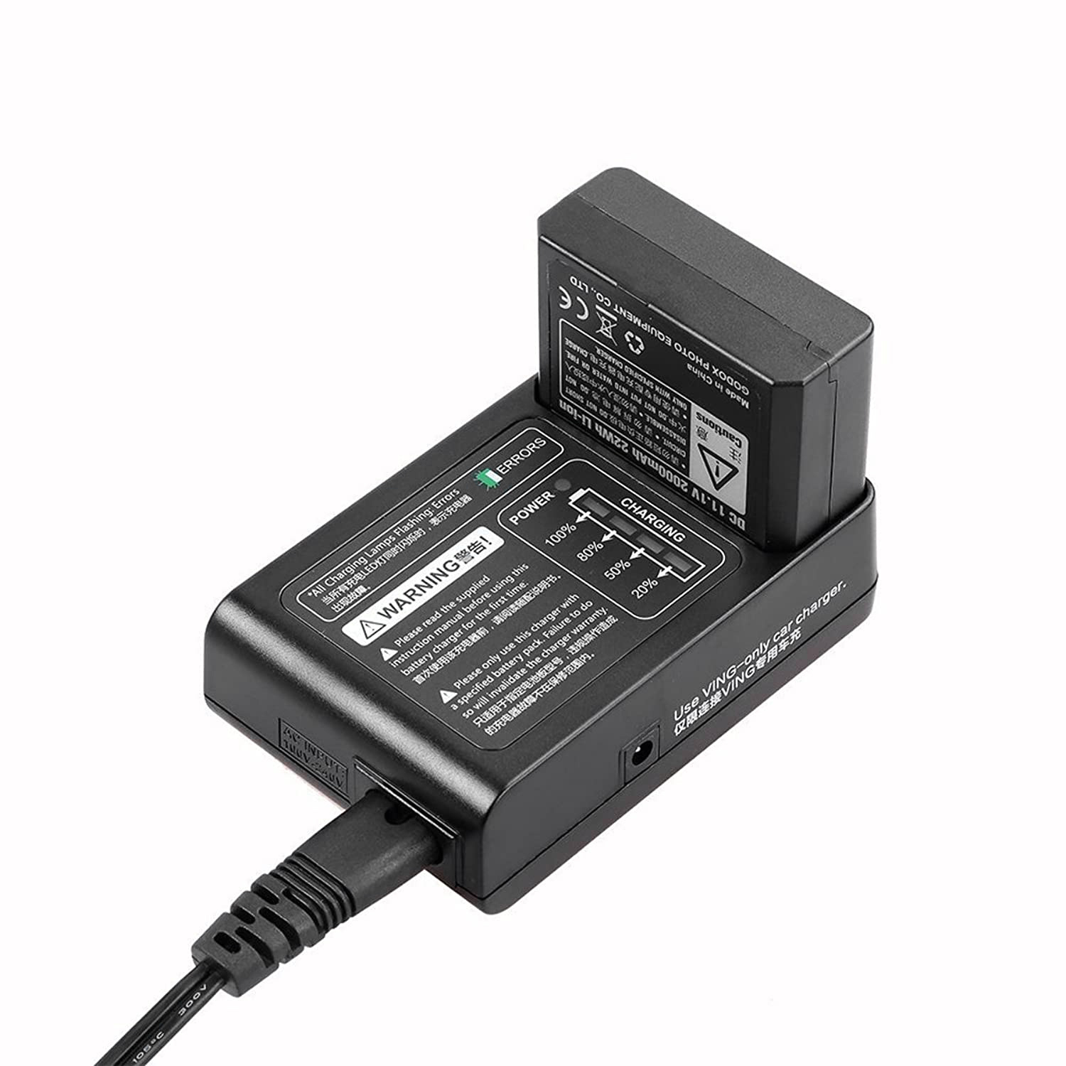 Godox VB-18 akkumulátor V860II szériához + VC18 töltő-0