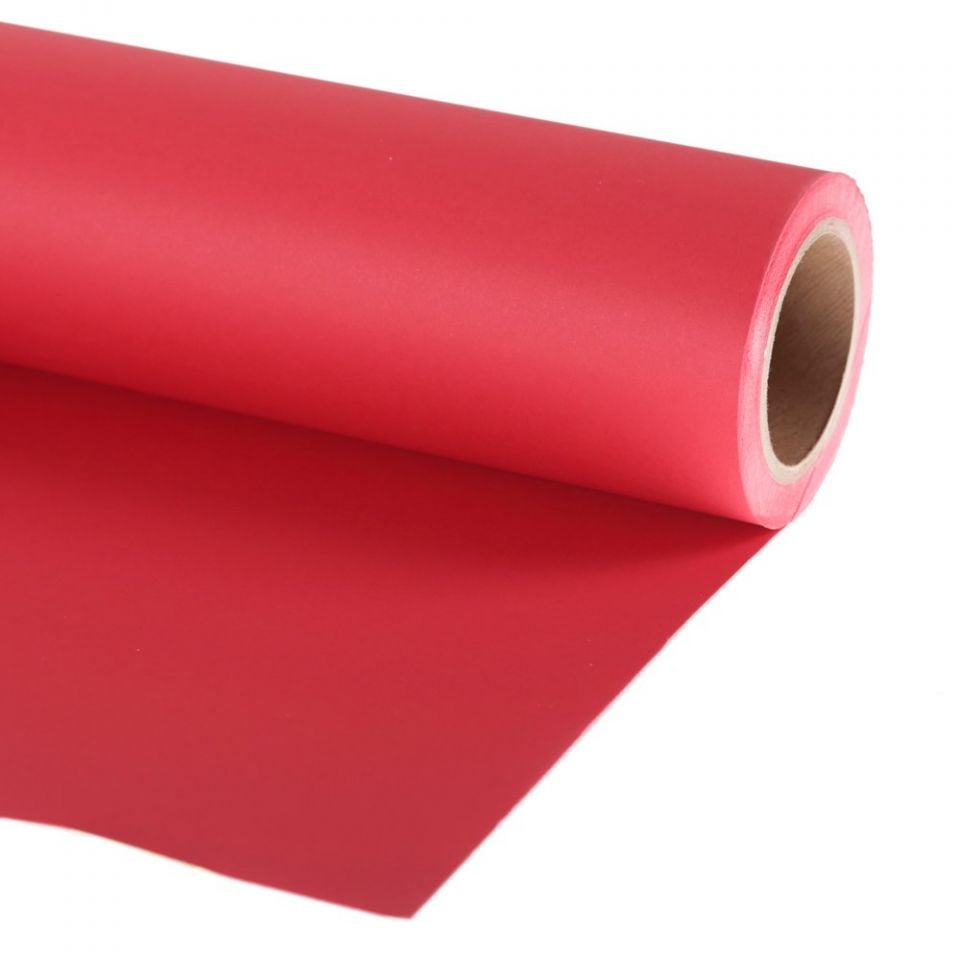 Manfrotto papírháttér 2.75 x 11m red (piros) (LP9008)-0