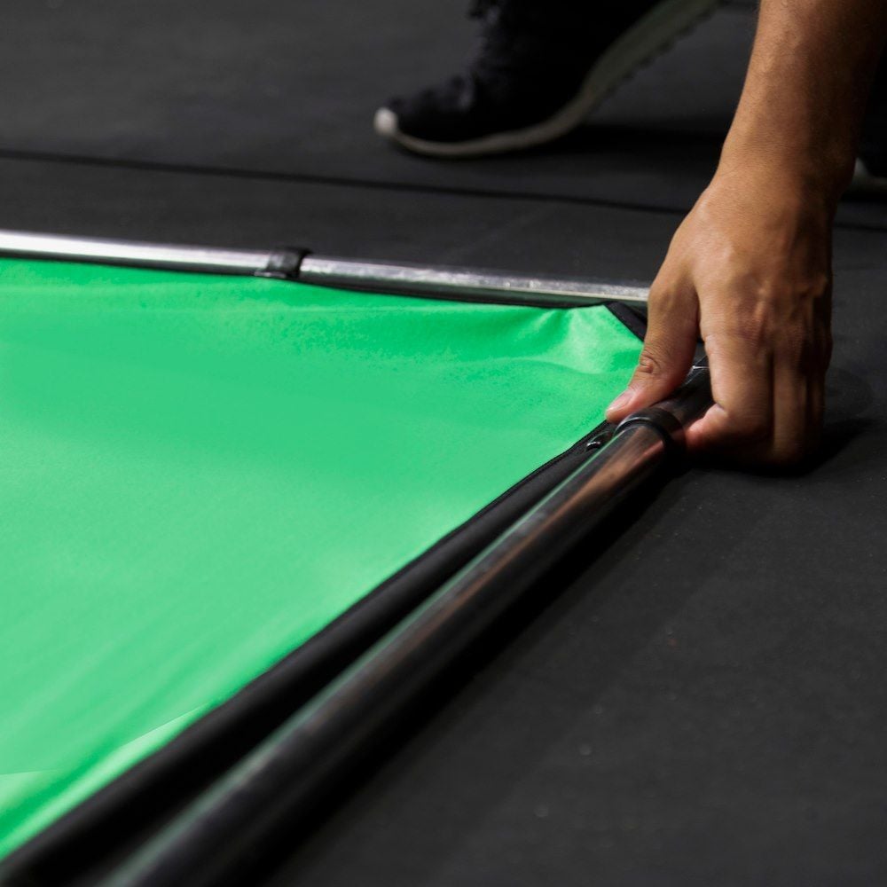 Manfrotto StudioLink Chroma Key Zöld Screen Kit 3 x 3m (LL LR83350)-3