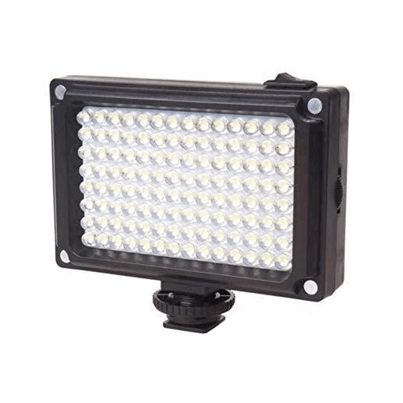 ULANZI 112 LED videólámpa 5500K/3200K vakupapucs foglalattal-7