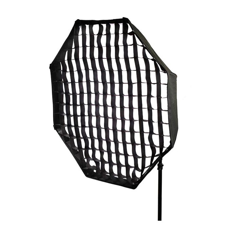 Bowens softbox 95cm octagonal alumínium gyűrű adapterrel, méhsejtráccsal-0