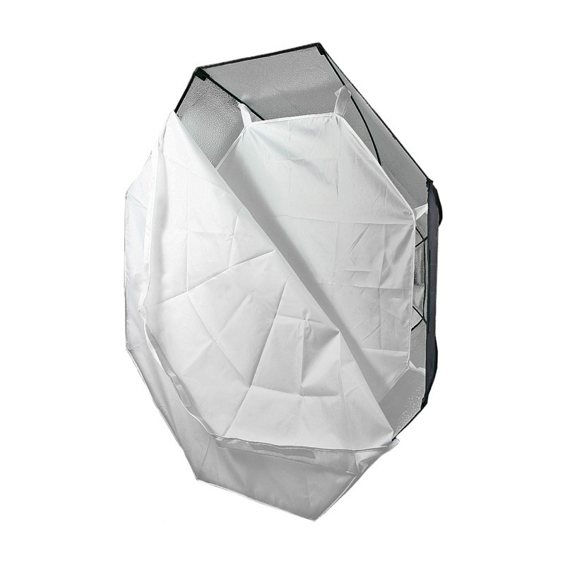 Bowens softbox 95cm octagonal alumínium gyűrű adapterrel, méhsejtráccsal-2