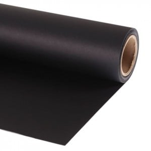 Manfrotto papírháttér 2.75 x 11m black (fekete) (LP9020)