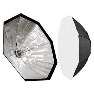 Összecsukható bowens softbox 80cm octagonal alumínium gyűrű adapterrel