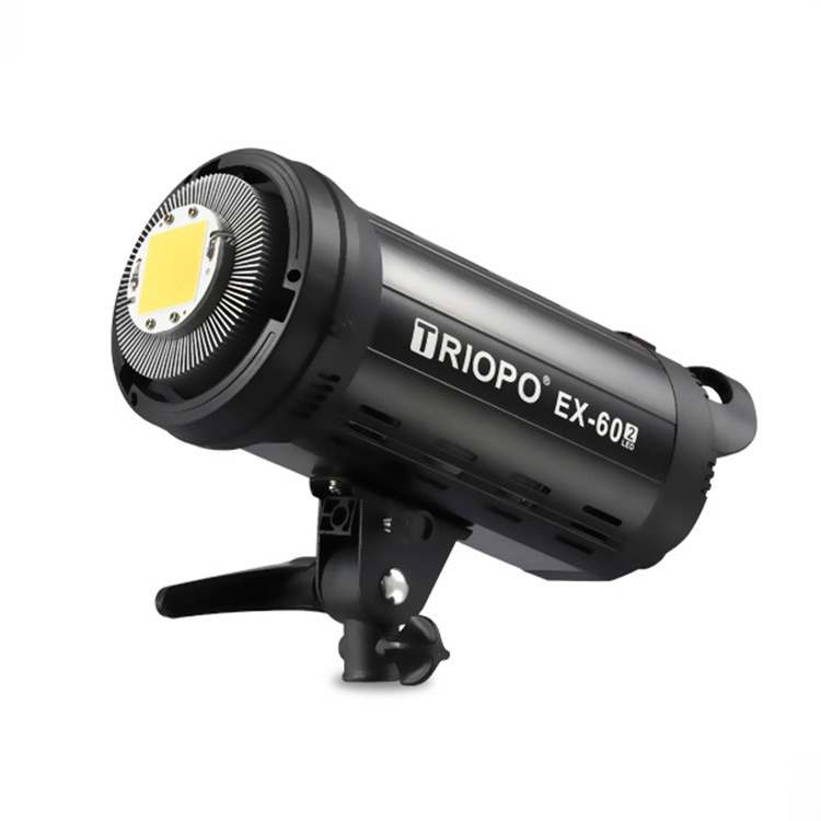 TRIOPO EX 60W 5600K LED stúdió lámpa, folyamatos világítás távirányítóval-5