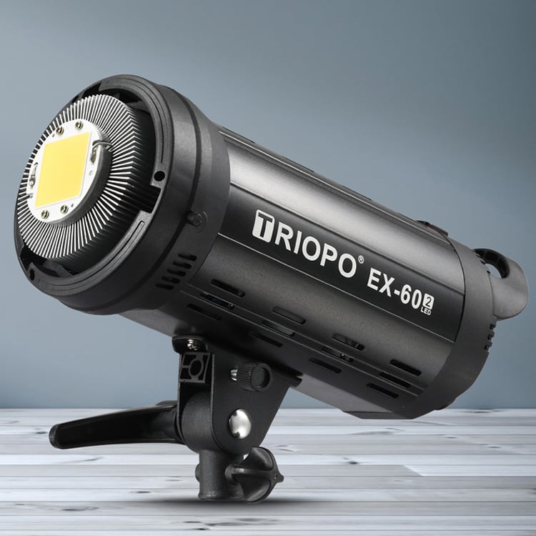 TRIOPO EX 60W 5600K LED stúdió lámpa, folyamatos világítás távirányítóval-3