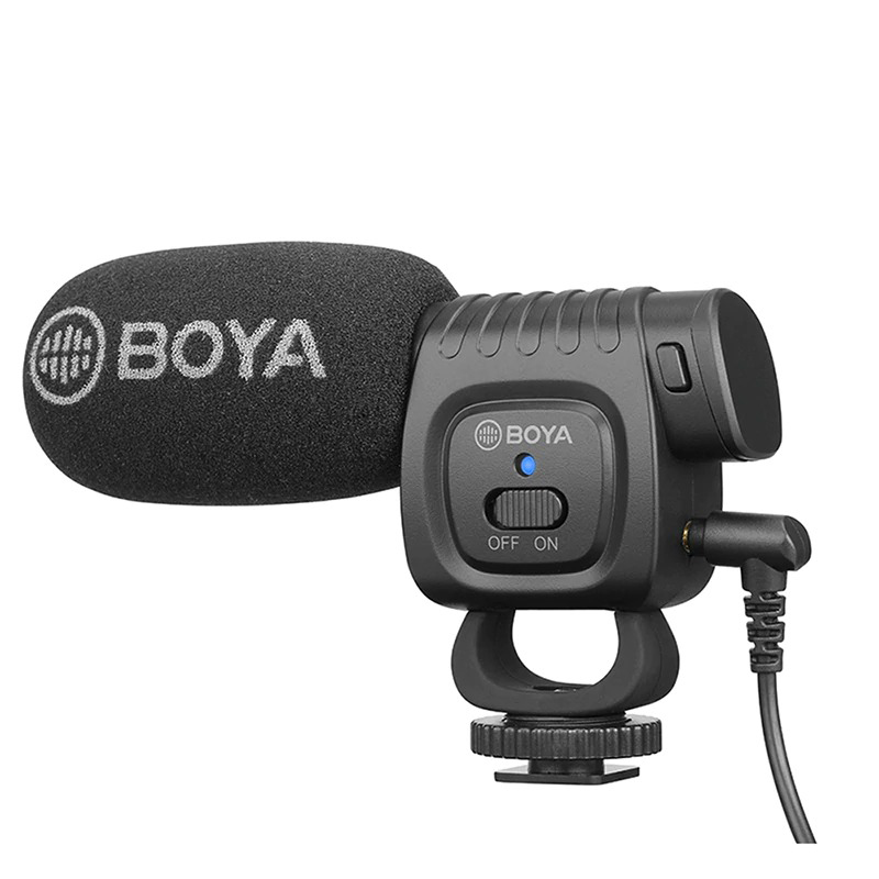 BOYA BY-BM3011 cardioid kompakt puskamikrofon-0