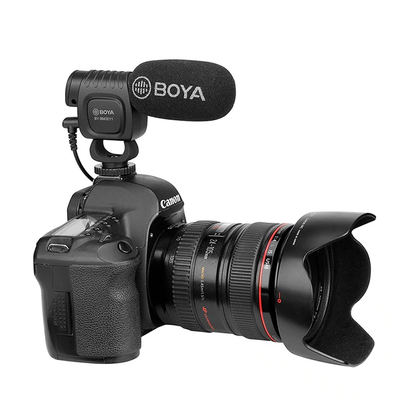 BOYA BY-BM3011 cardioid kompakt puskamikrofon-4