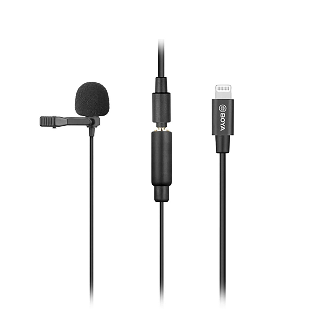 BOYA BY-M2 Univerzális Lavalier mikrofon (iOS)-0