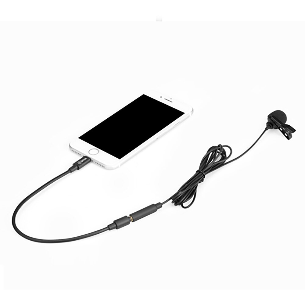 BOYA BY-M2 Univerzális Lavalier mikrofon (iOS)-1