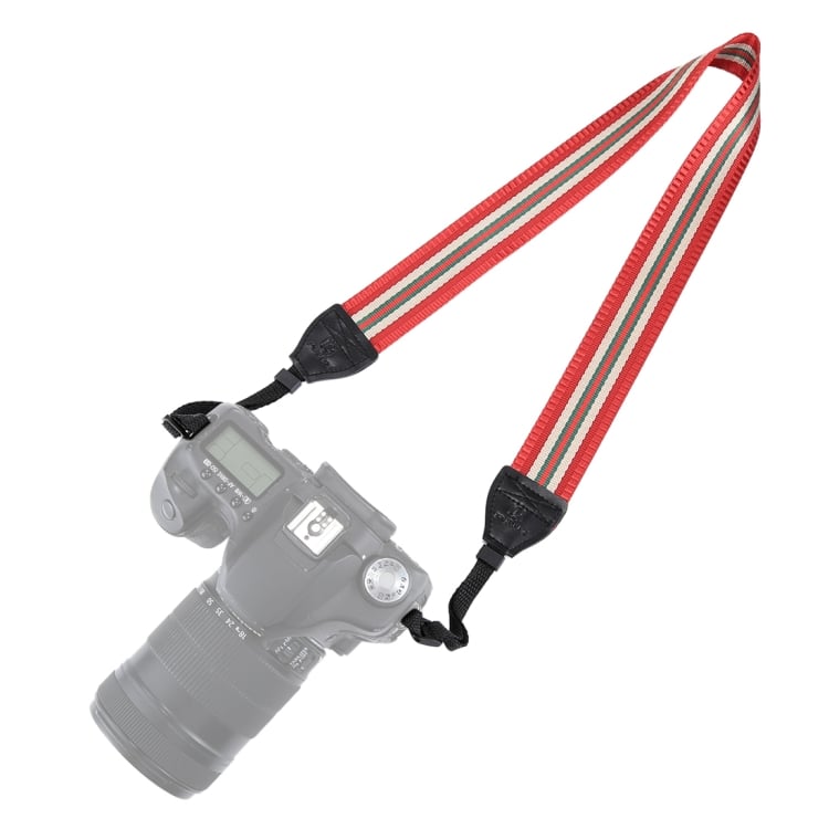 PULUZ vintage fényképező nyakpánt sötétpiros (PU6010A)-0