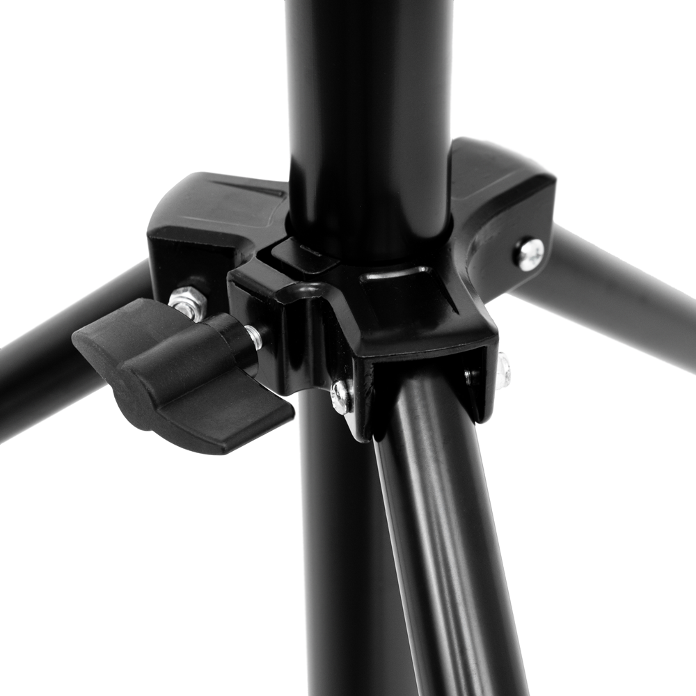 Alumínium légcsillapításos lámpatartó állvány, vakuállvány 300cm, 1/4 és 3/8-os spigot fejjel (808A16G)-7