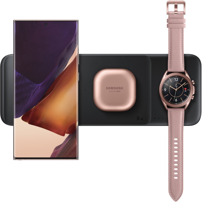 Samsung EP-P6300TBEGEU 3in1 Trio vezeték nélküli töltő állomás 9W fekete-3