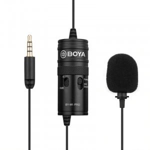 BOYA BY-M1 PRO Univerzális Lavalier mikrofon