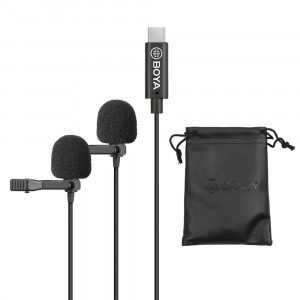 BOYA BY-M3D Dual Lavalier mikrofon
