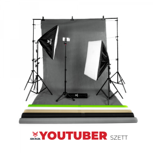Jackal Youtuber szett - Fehér háttérrel