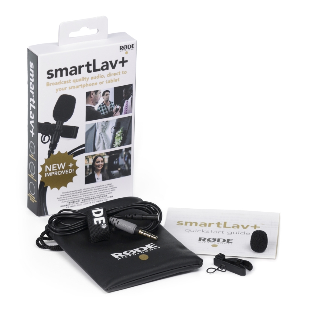 Rode SmartLav+ csiptetős mikrofon iPhone, iPad készülékekhez és okostelefonokhoz-2