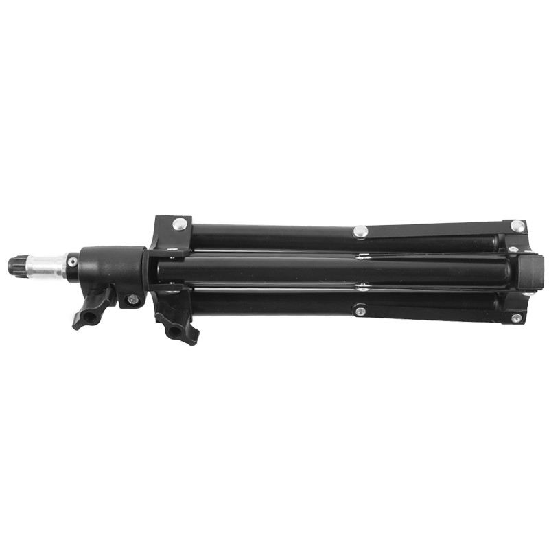 Alumínium lámpatartó stúdió állvány, vakuállvány 50cm, spigot fejjel, 1/4 csatlakozással-1