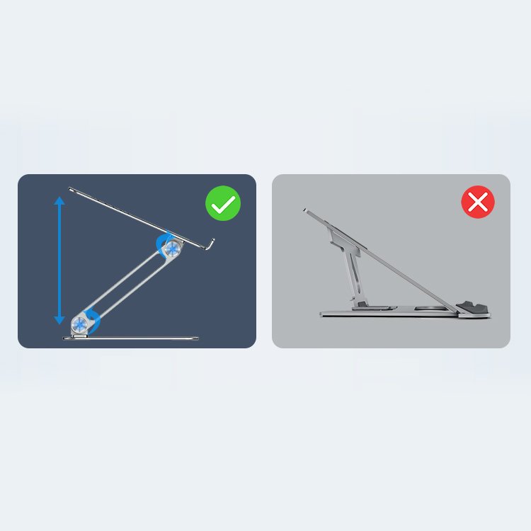 Nillkin ProDesk állítható Laptop laptop állvány szürke-17