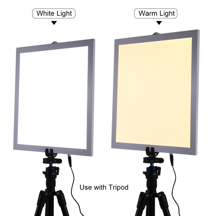 PULUZ LED panel termékfotózáshoz állítható fényerővel 38x38cm, 1200LM (PU5138EU)-6