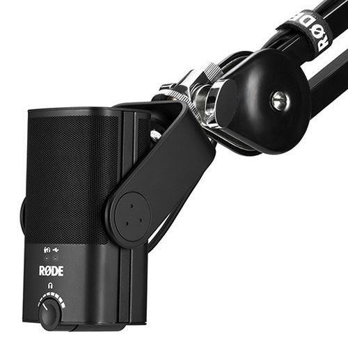 RODE NT-USB Mini kompakt USB mikrofon fejhallgató erősítővel és asztali állvánnyal-1