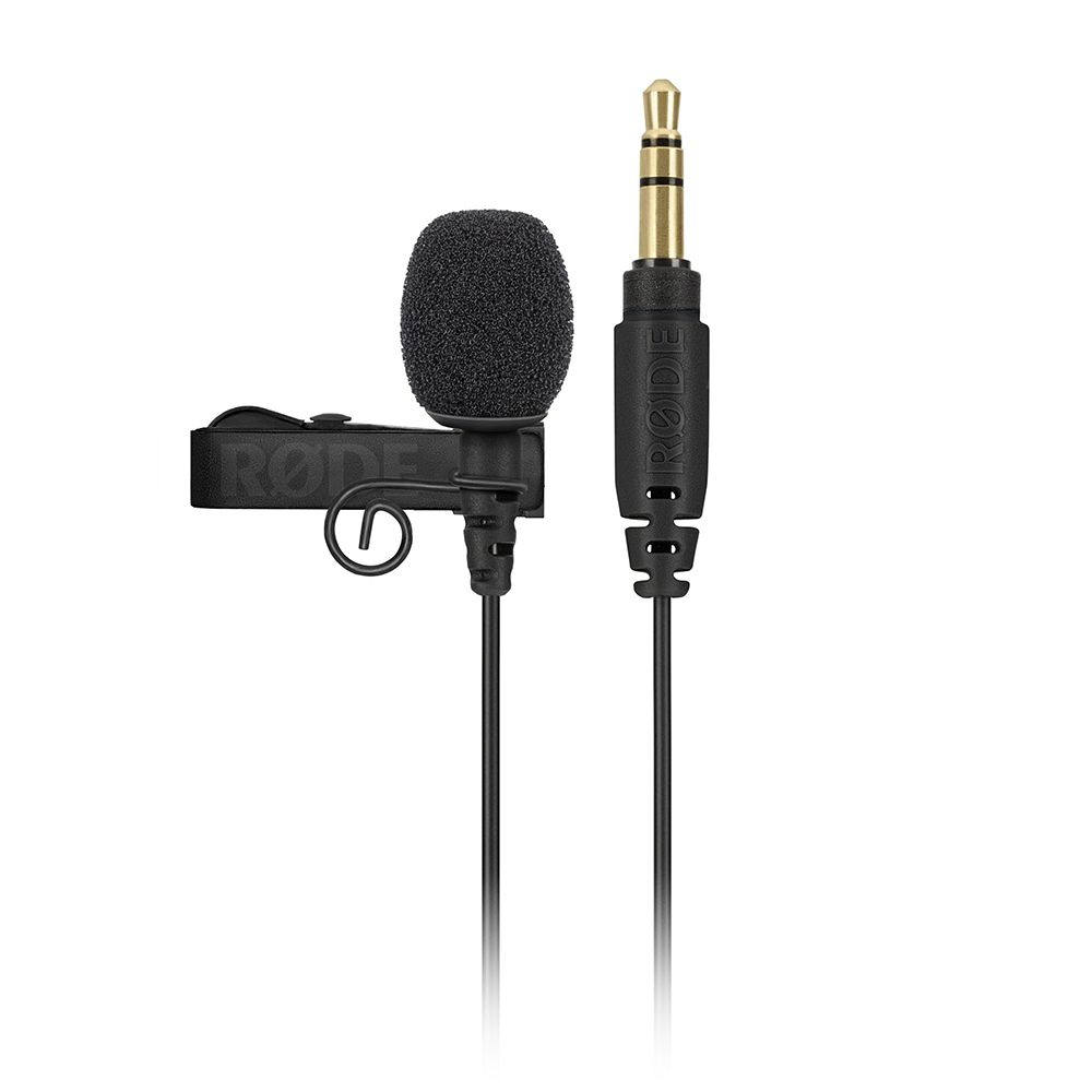 RODE Lavalier GO csíptetős mikrofon Wireless GO vezeték nélküli rendszerhez TRS kis jack csatlakozóval, fekete-0