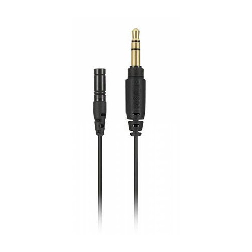 RODE Lavalier GO csíptetős mikrofon Wireless GO vezeték nélküli rendszerhez TRS kis jack csatlakozóval, fekete-3