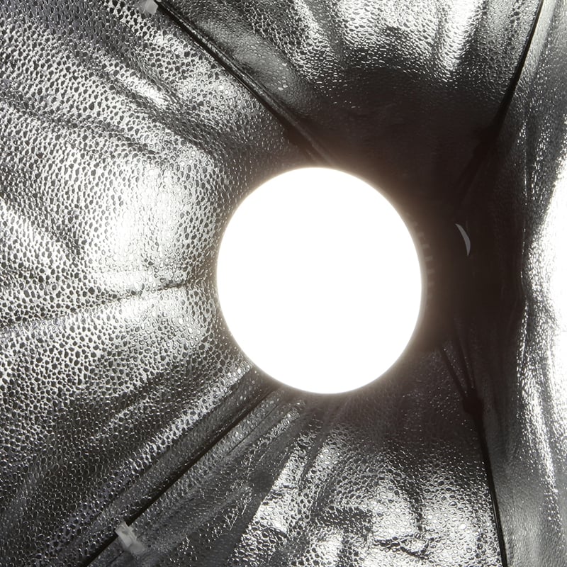 Softbox szett 2x85W E27 5500K LED izzóval, 2x2m állvánnyal - 50x50-3