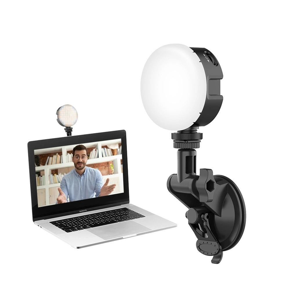 ULANZI VIJIM VL69-KIT LED lámpa, világítás vlogoláshoz tapadókoronggal, beépített akkumulátorral-1