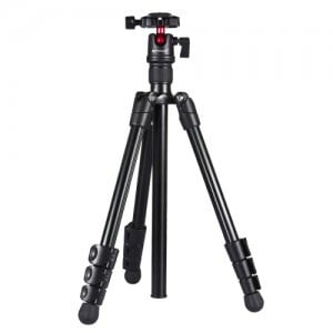 PULUZ fényképező állvány, tripod gömbfejjel 130cm