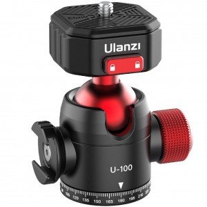 ULANZI U-100 Claw gömbfej gyorscseretalppal, vakupapucs foglalattal, 20kg teherbírás (2305)