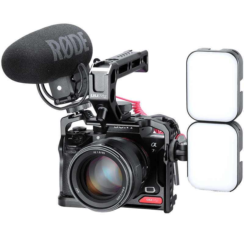 ULANZI UURig R063 fém kamera rig, cage SONY A7III/A7RIII kamerához (2231)-7