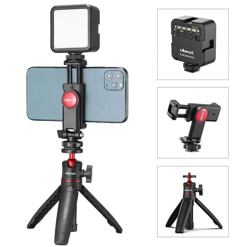ULANZI KIT-8 vlogger kit, videós szett mobiltelefonhoz (2063)-0