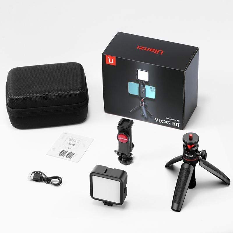 ULANZI KIT-8 vlogger kit, videós szett mobiltelefonhoz (2063)-4
