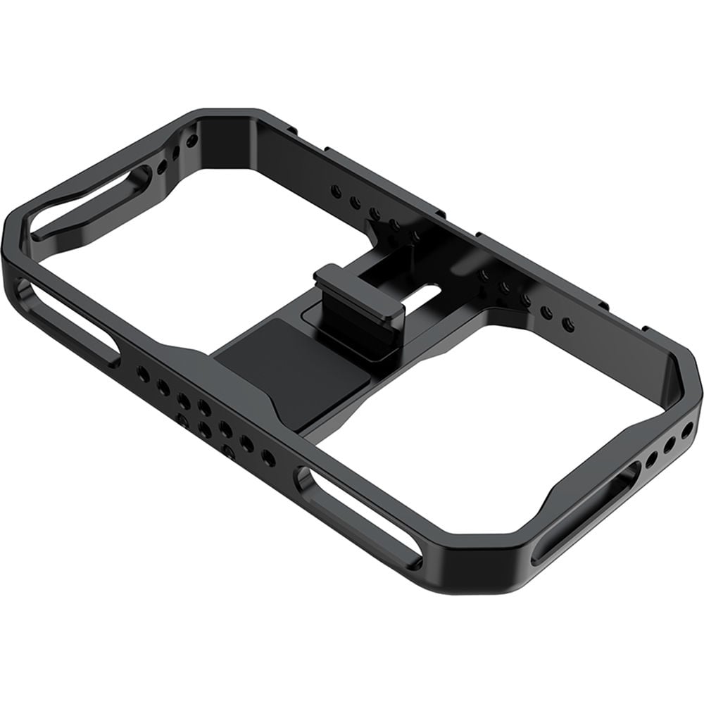 ULANZI U-Rig II fém videós mobiltelefon rig állványra szerelhető, 1/4-es furatokkal, 3 vakupapucs foglalattal-19