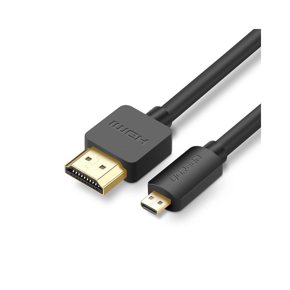 Ugreen HD127 Micro HDMI - HDMI kábel 4K 3D 1.5m fekete-1
