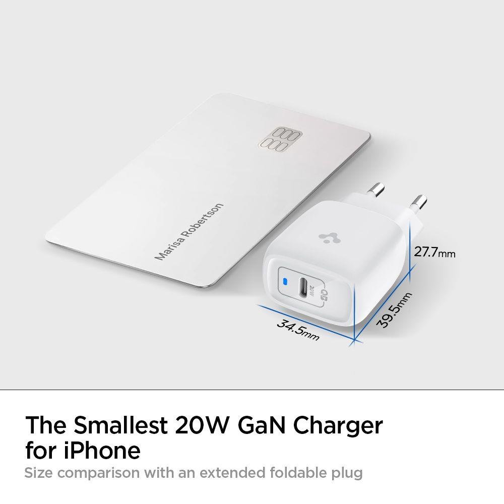  Spigen Pe2009eu Powerarc Hálózati Töltő Adapter Pd20w/3a Fehér-6