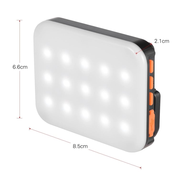 LY-01 RGB LED lámpa, videólámpa 3200-6500K (TBD05538787)-8