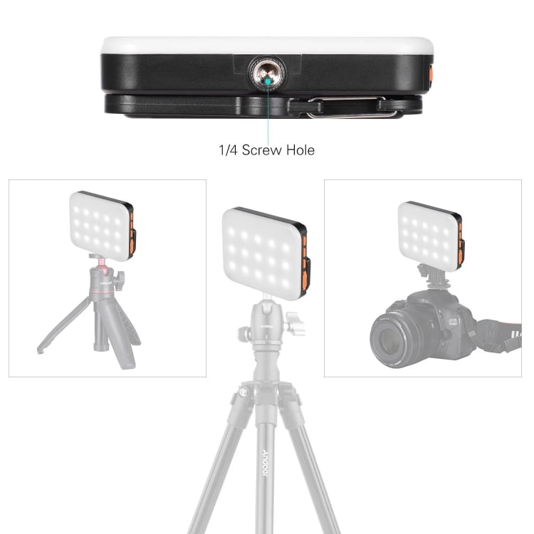 LY-01 RGB LED lámpa, videólámpa 3200-6500K (TBD05538787)-4
