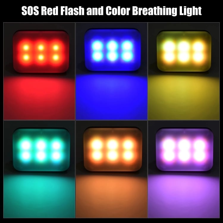 LY-01 RGB LED lámpa, videólámpa 3200-6500K (TBD05538787)-3