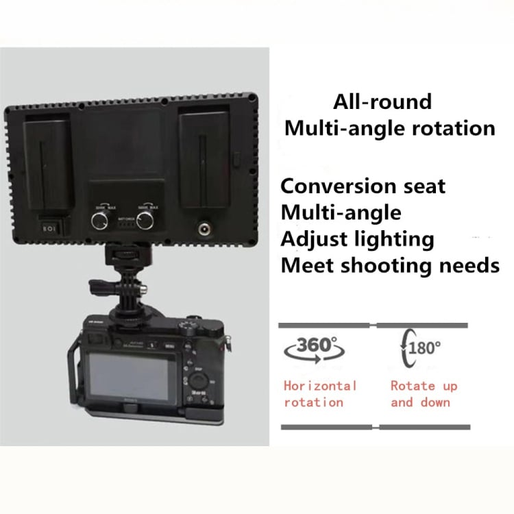 40W LED lámpa, videólámpa 3300-5600K-4